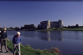 Carew Castle & Tidal Mill, Pembrokeshire, West Wales